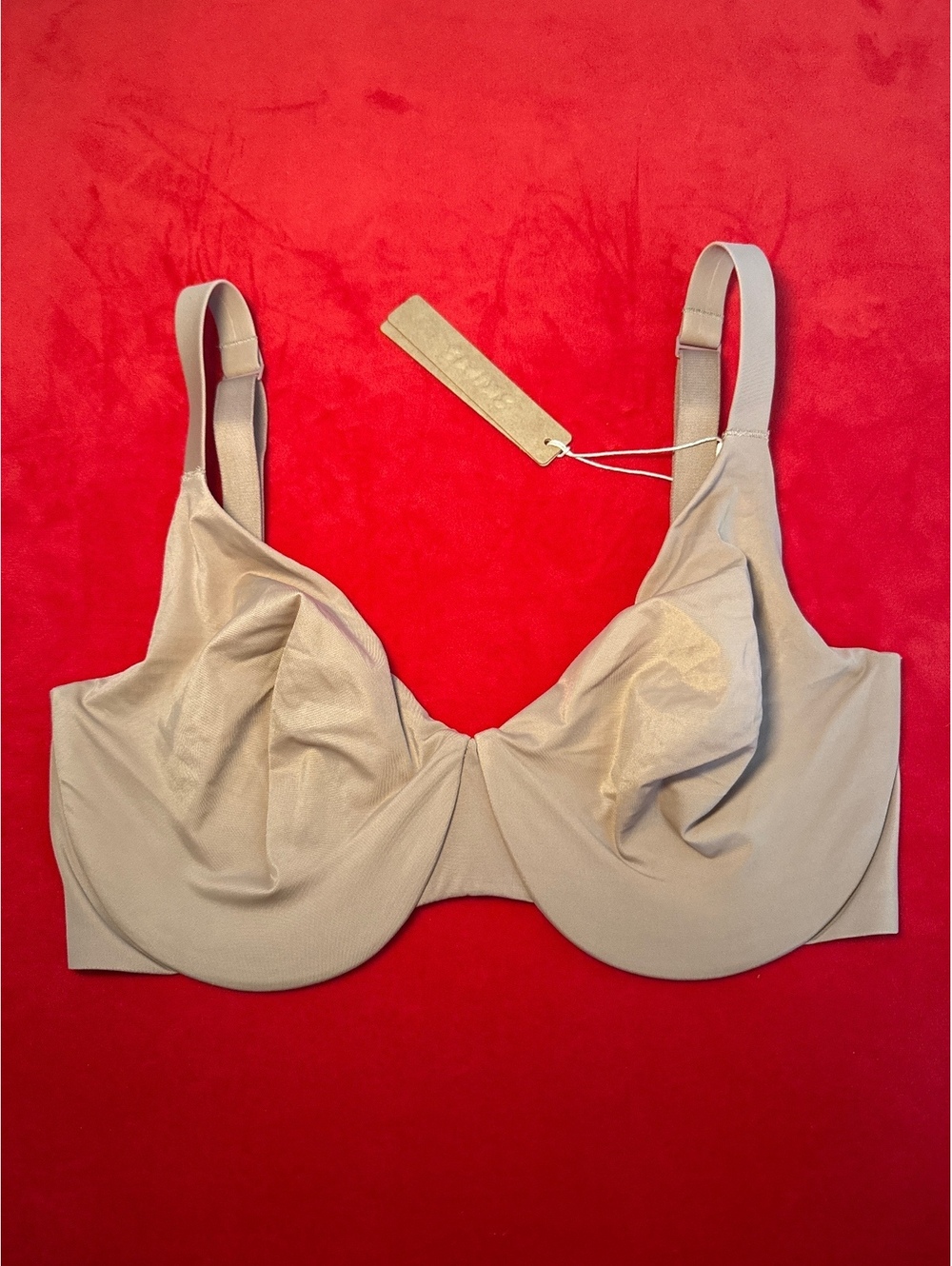Skims Smoothing Intimates Unlined Full Coverage Bra Color Sienna Size 32DDD